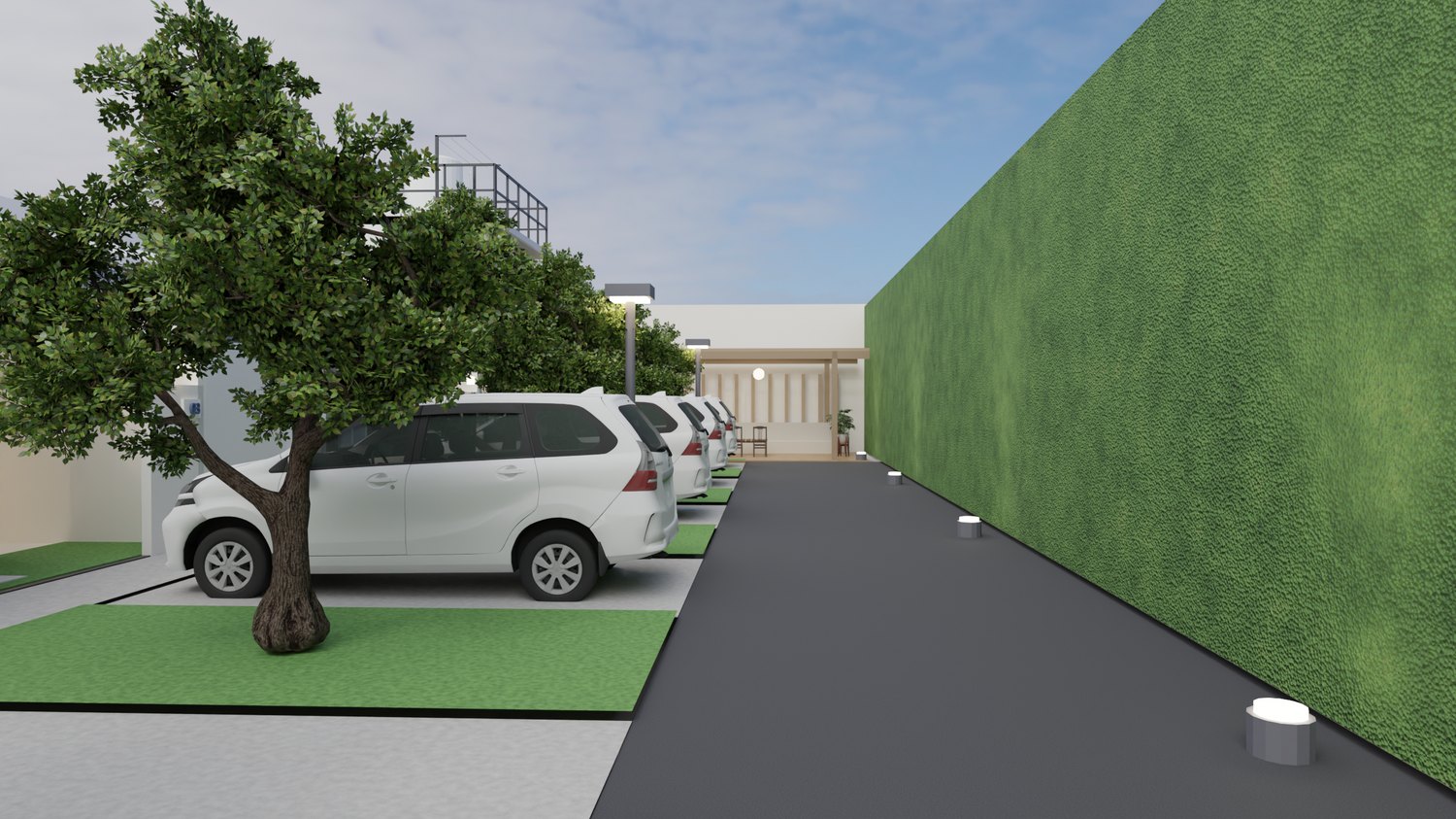 Parking court