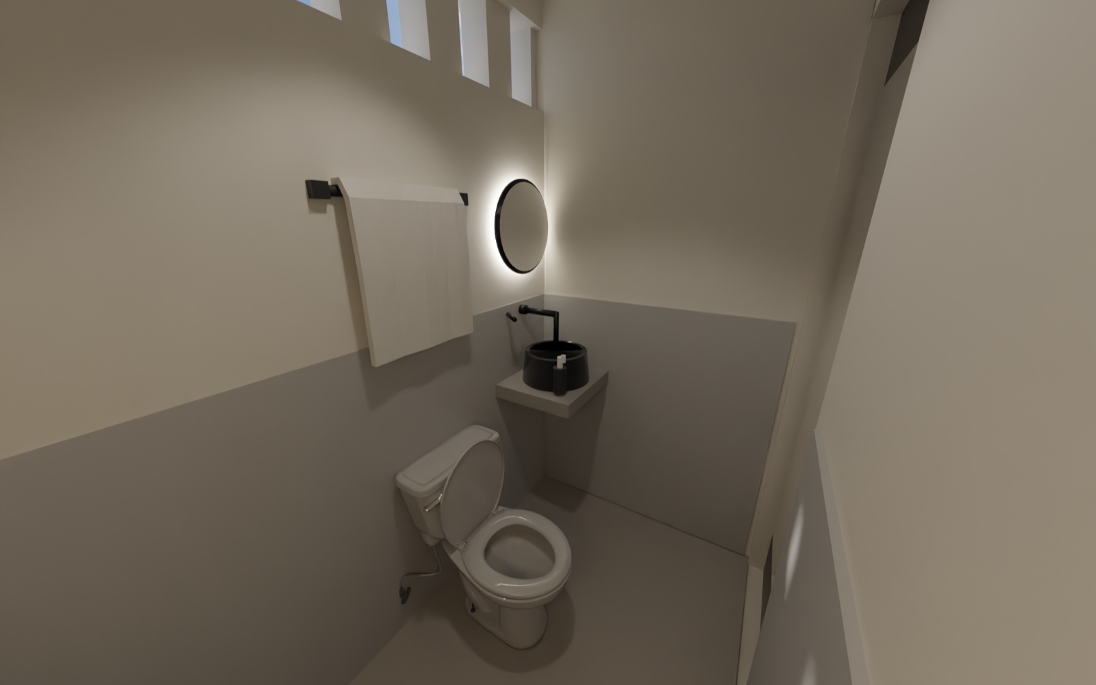 Kamar mandi dalam tipe Studio